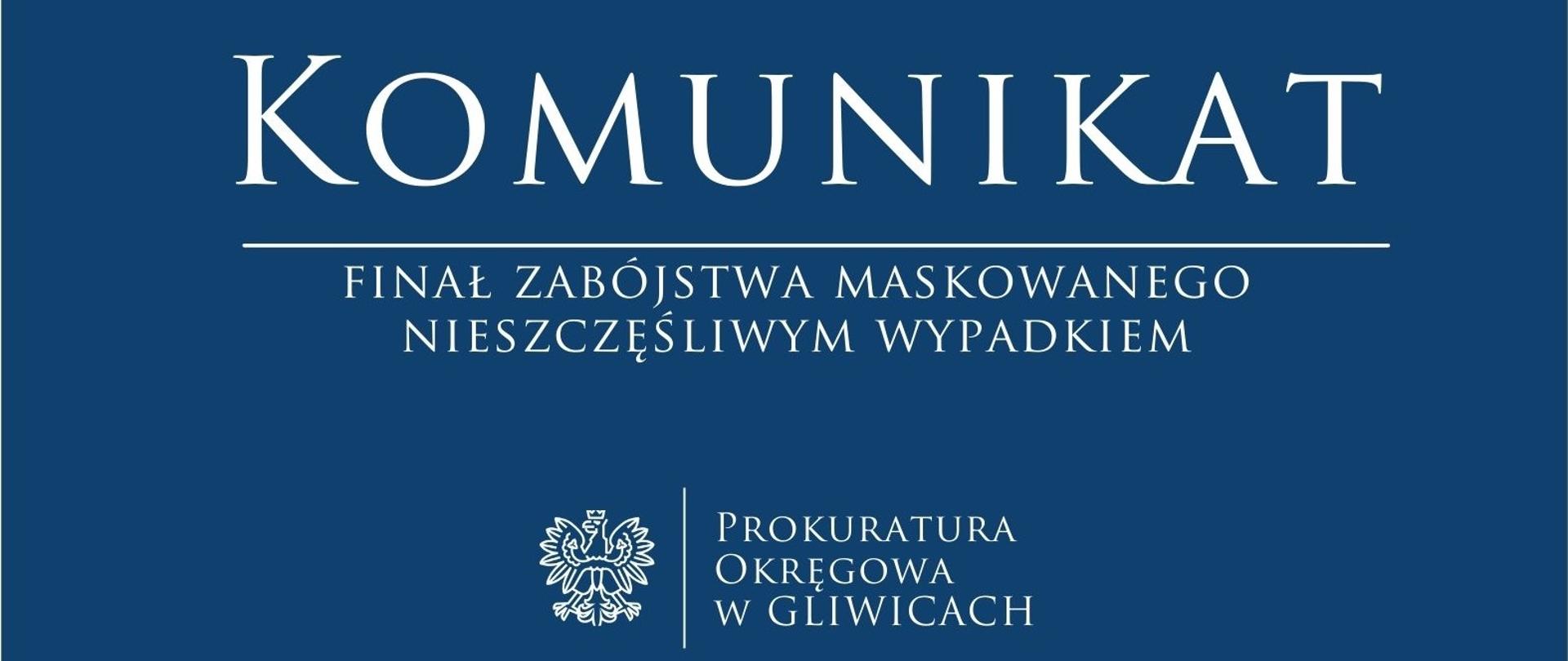 Finał zabójstwa maskowanego nieszczęśliwym wypadkiem