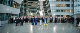 Ceremony at NATO Headquarters marks one-year of Russia’s war of aggression against Ukraine_24.02.2023