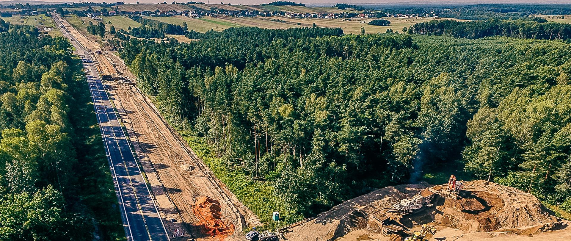 Poprawa bezpieczeństwa ruchu drogowego na sieci TEN-T na drodze krajowej nr 91 (dawniej nr 1 - przebudowa odcinka Markowice – Brudzowice.