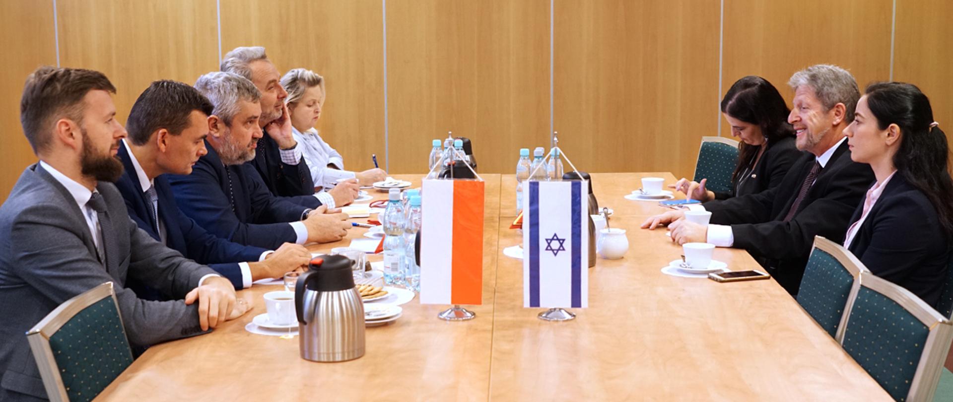 Spotkanie ministra J. K. Ardanowskiego z Ambasadorem Izraela