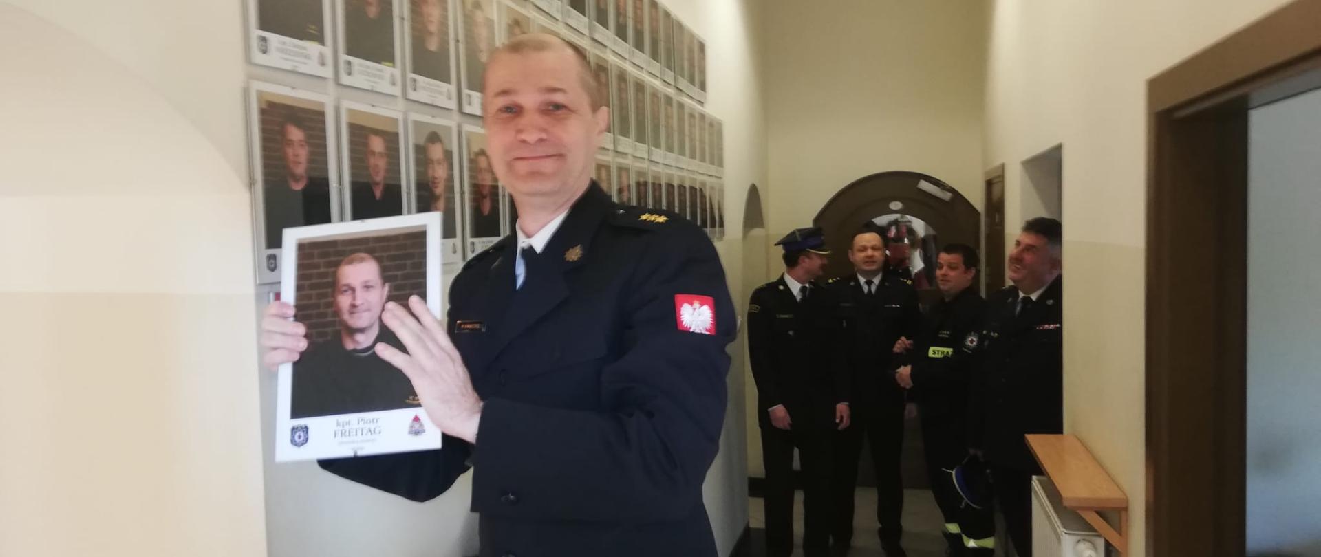 Przejście na zaopatrzenie emerytalne kpt. Piotra Freitaga