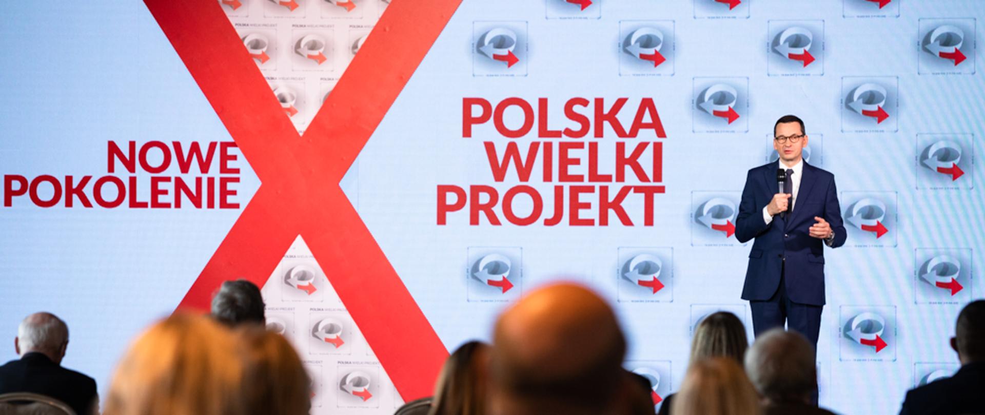 Premier podczas Kongresu Polska Wielki Projekt. 