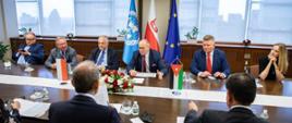 Ministers of Foreign Affairs of Poland and Jordan