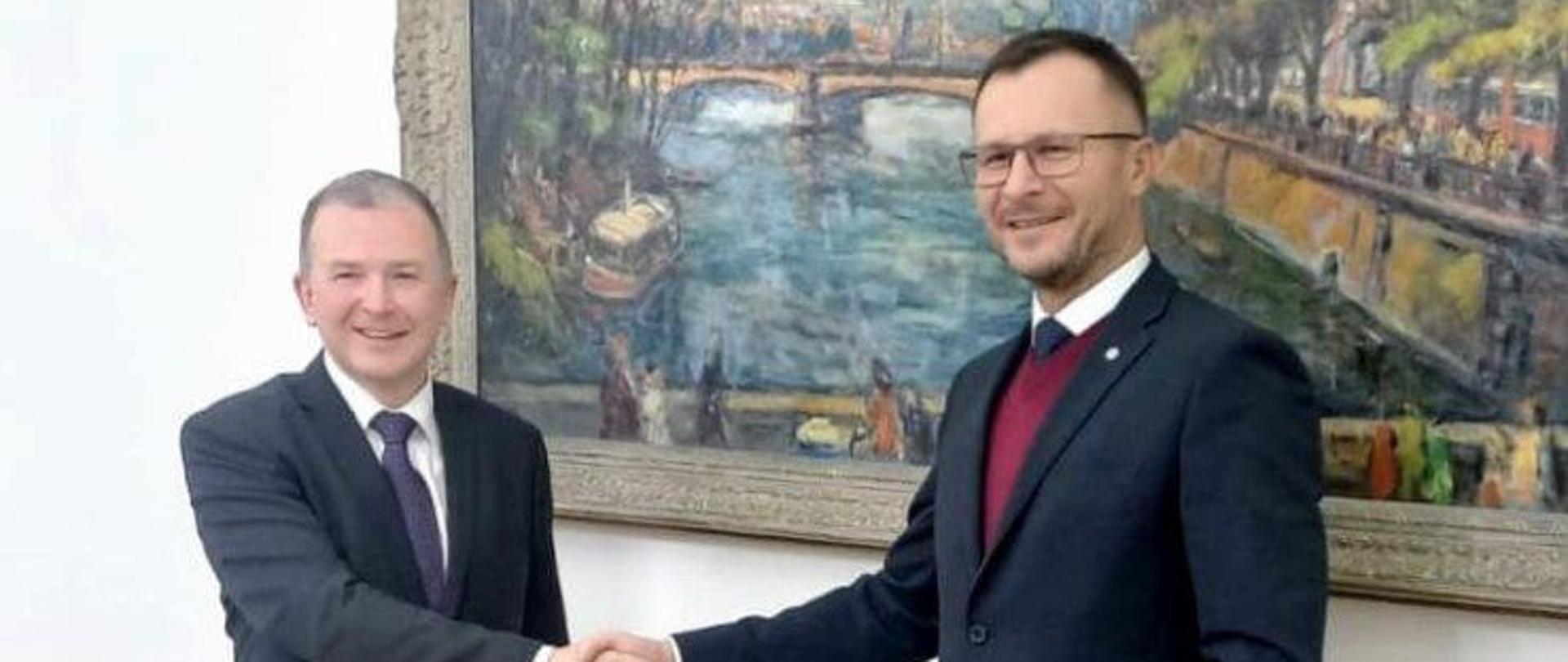 Spotkanie Ambasadora RP z Ministrem Rolnictwa Republiki Czeskiej Zdenkiem Nekulą