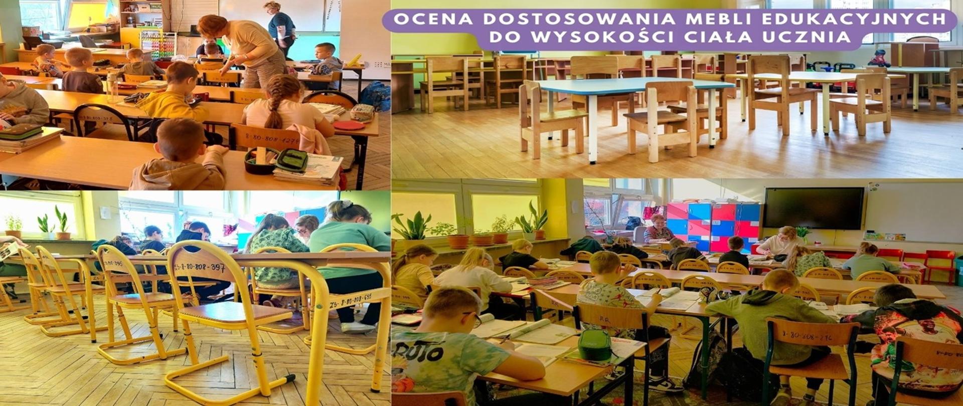 Ocena dostosowania mebli edukacyjnych do wysokości ciała ucznia
