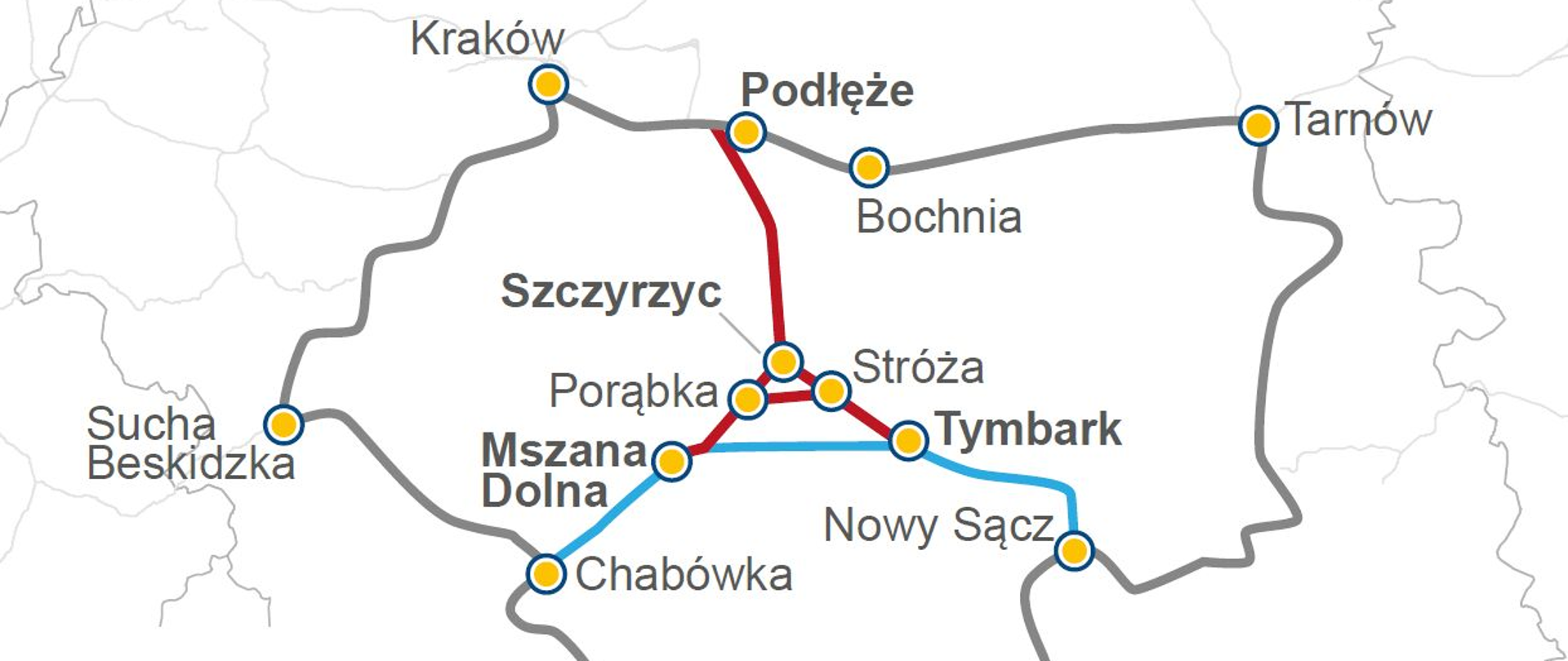 Linia kolejowa Podłęże - Piekiełko