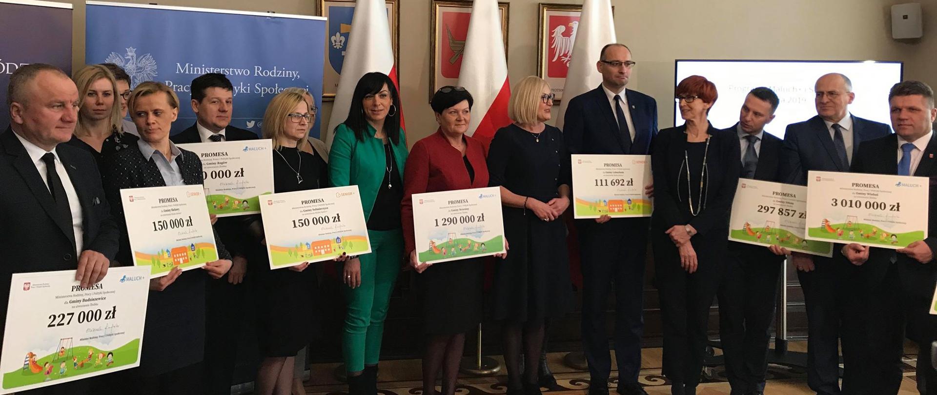 Wręczenie promes w woj. łódzkim