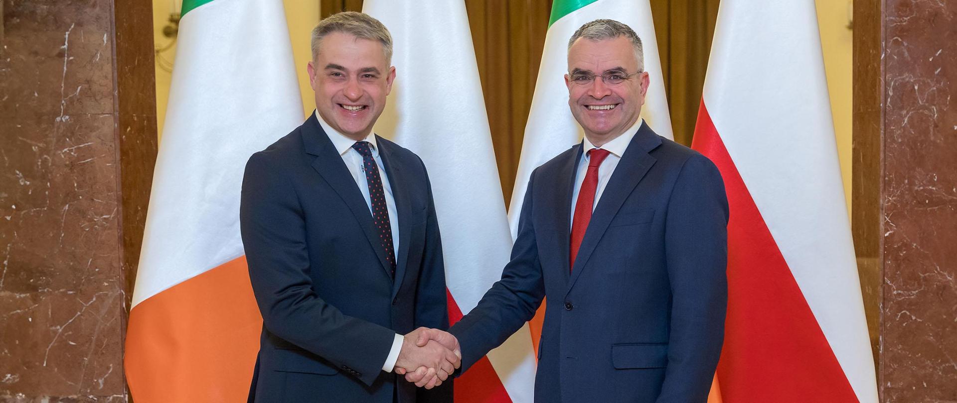 Spotkanie Wicepremiera z Ministrem Stanu Irlandii ds. Promocji Handlu, Cyfryzacji i Regulacji