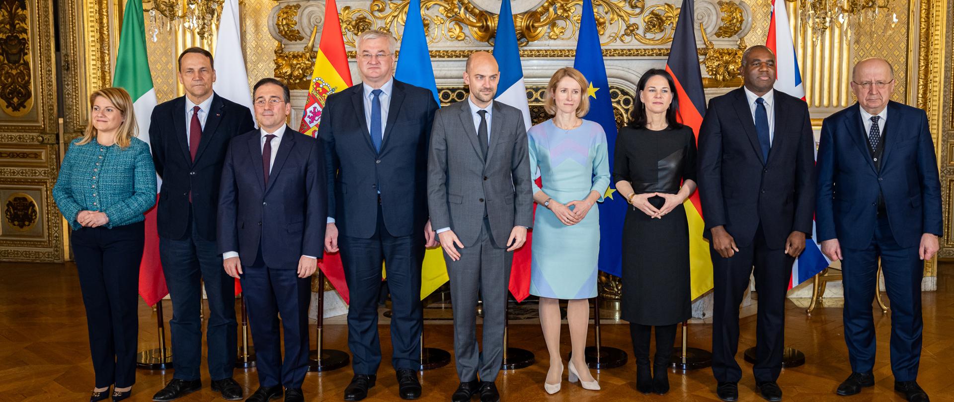 Spotkanie „Wielkiej Piątki Unii Europejskiej” w Paryżu