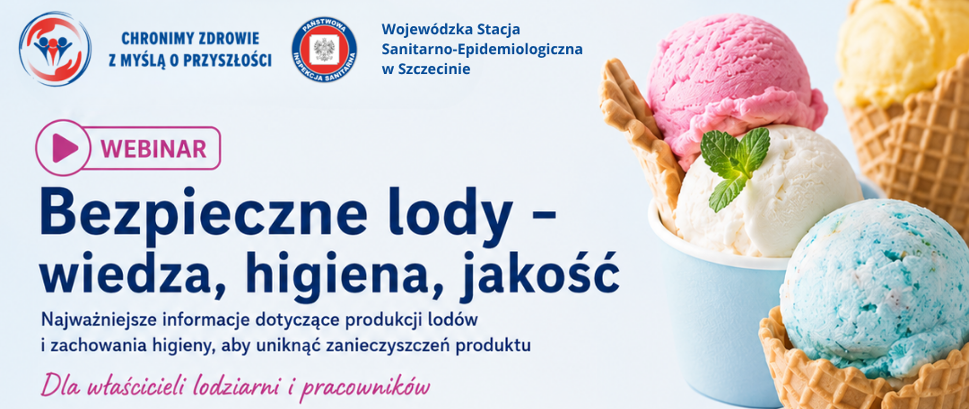 Bezpieczne lody – wiedza, higiena, jakość