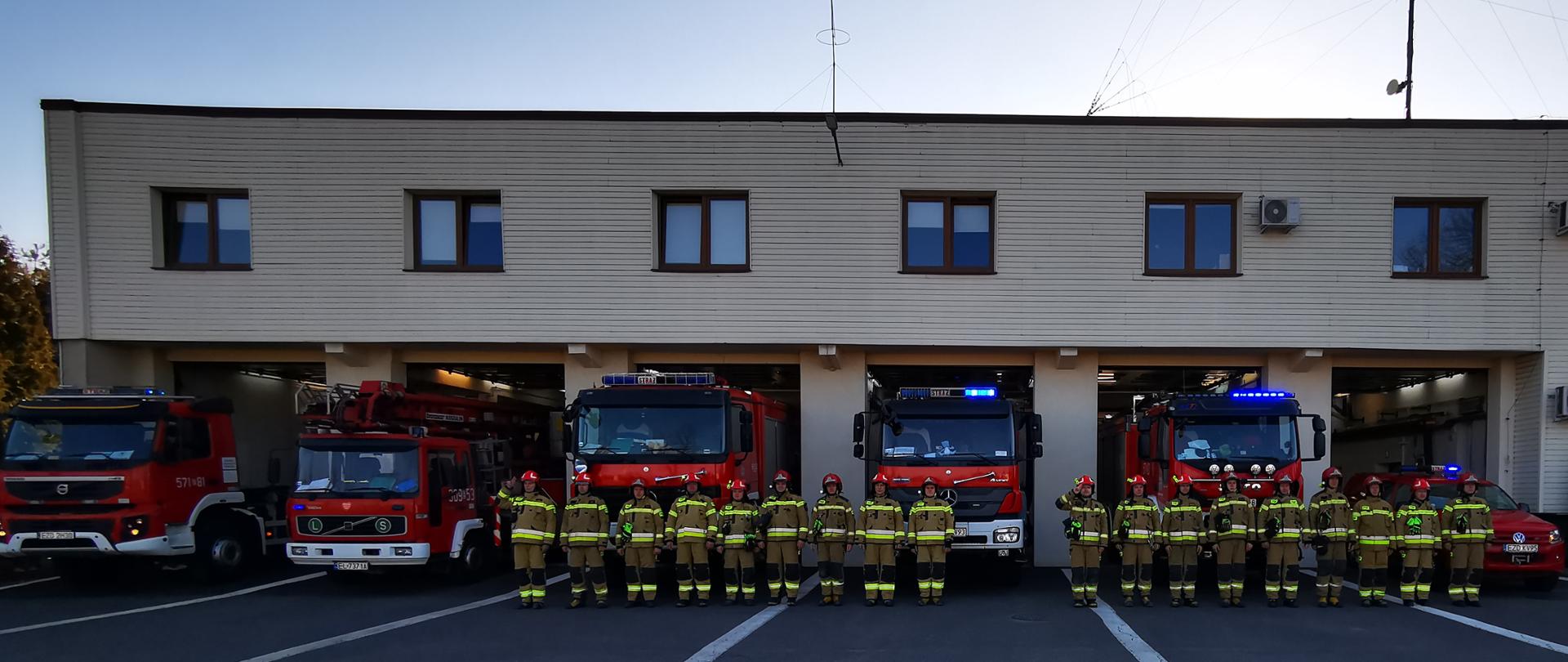 Minuta ciszy dla poległych strażaków z Ukrainy