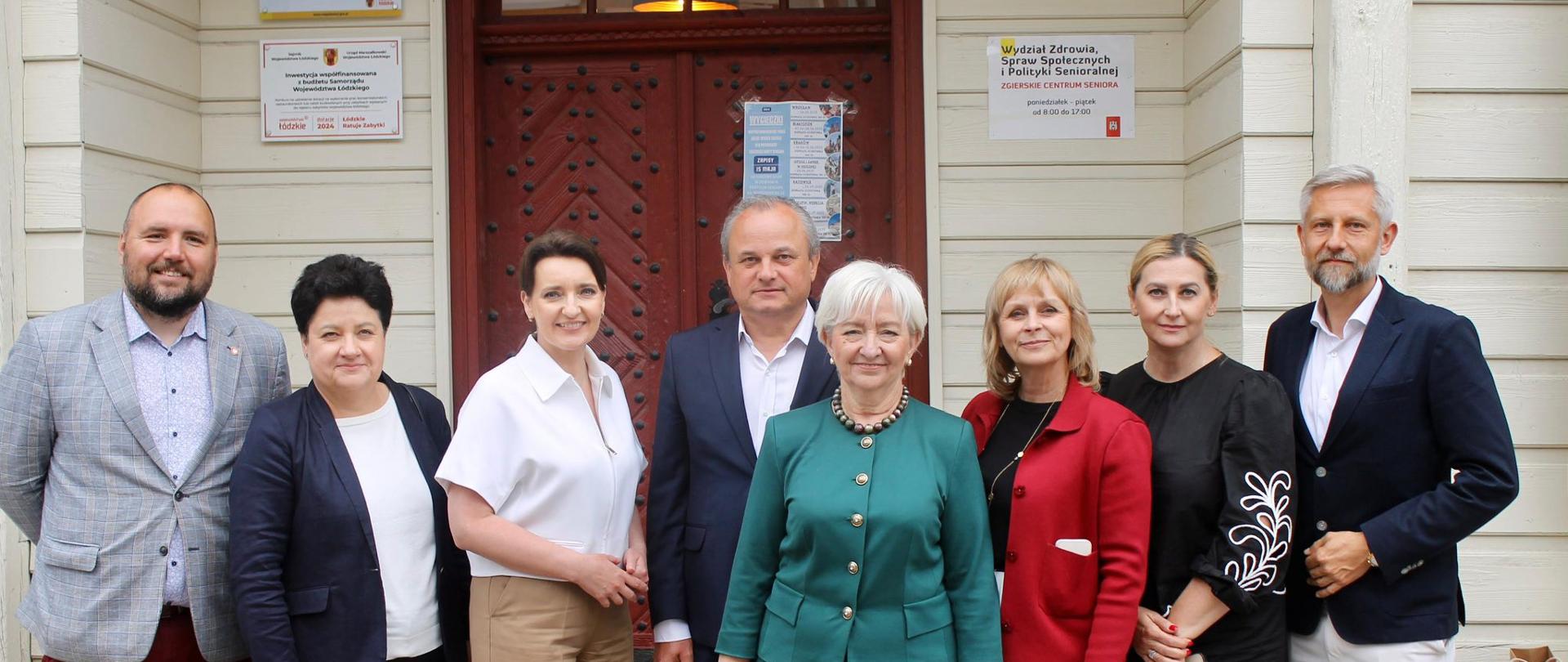 Minister Marzena Okła-Drewnowicz z wizytą w Zgierskim Centrum Seniora