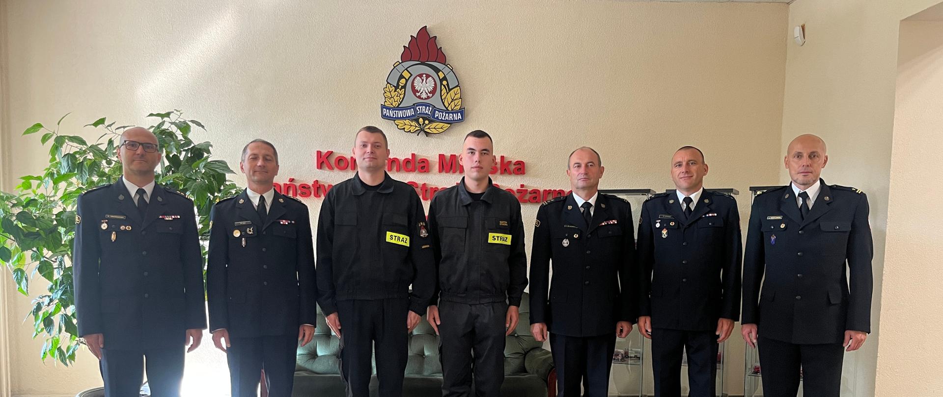 Ślubowanie nowych strażaków - Wrzesień