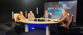 Gościem programu „Bez kantów” w TVP3 Białystok był zastępca podlaskiego komendanta wojewódzkiego Państwowej Straży Pożarnej - st. bryg. Grzegorz Lisowski. Rozmowa zaproszonych gości w studiu telewizyjnym