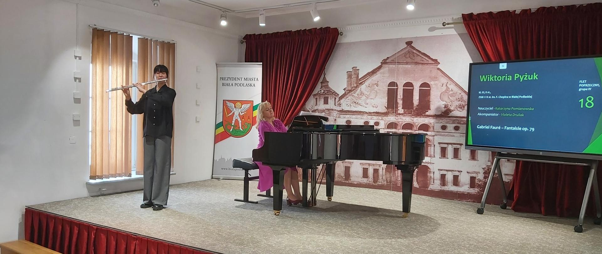 Na scenie gra Wiktoria Pyżuk