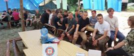 Spotkanie na obozie harcerskim nad j. Kiełbicze 