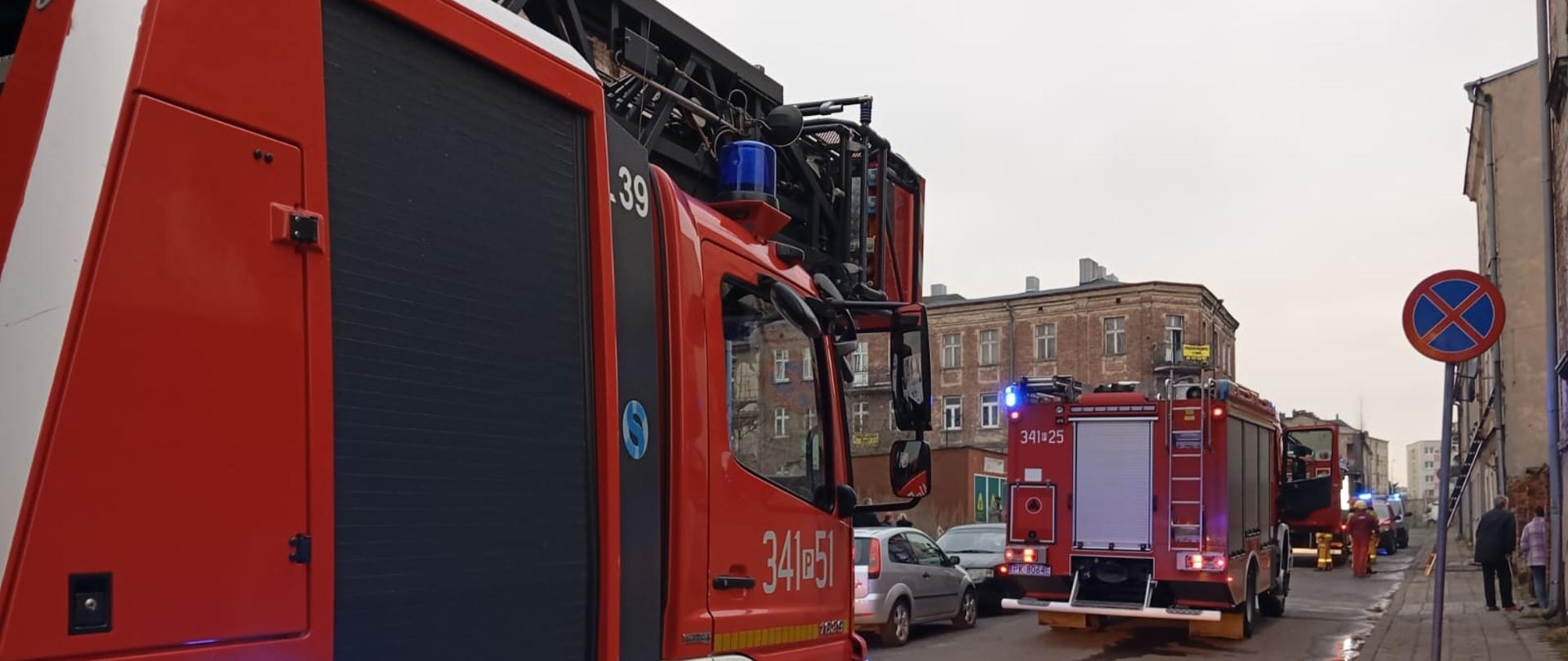Pożar mieszkania w Kaliszu przy ulicy Podgórze [24.03.2025]