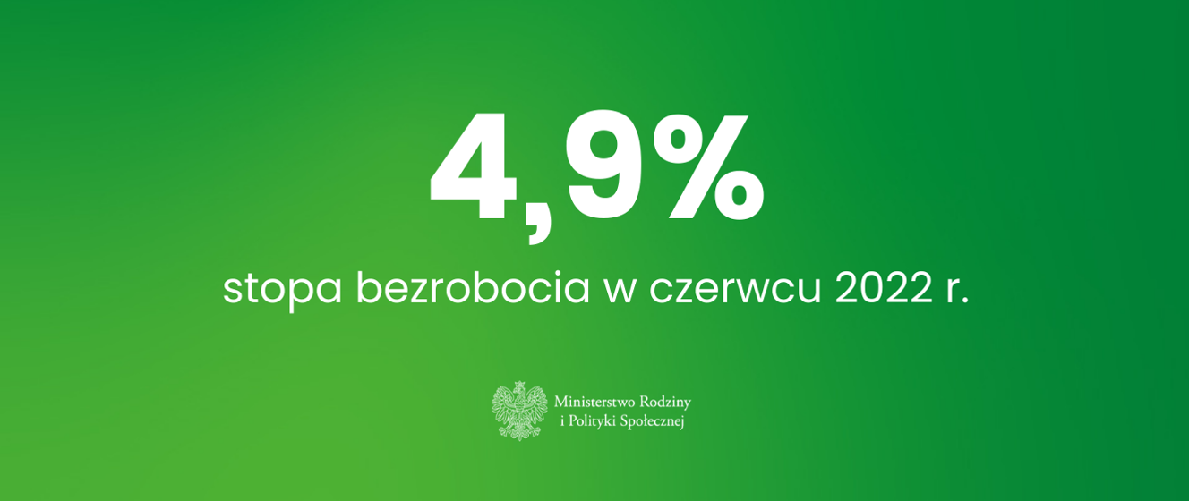 Unemployment rate in Poland the lowest in decades Ministry of Family, Labour and Social Policy