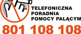 Telefoniczna poradnia pomocy palącym tel. 801108108
