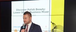 Discover Polish Beauty - Lower Silesia Business Mixer - speech by Deputy Marshal of Lower Silesia, Michał Rado.