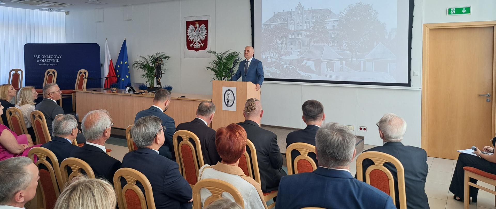 Wiceminister Mazur na 80-leciu Sądu Okręgowego w Olsztynie