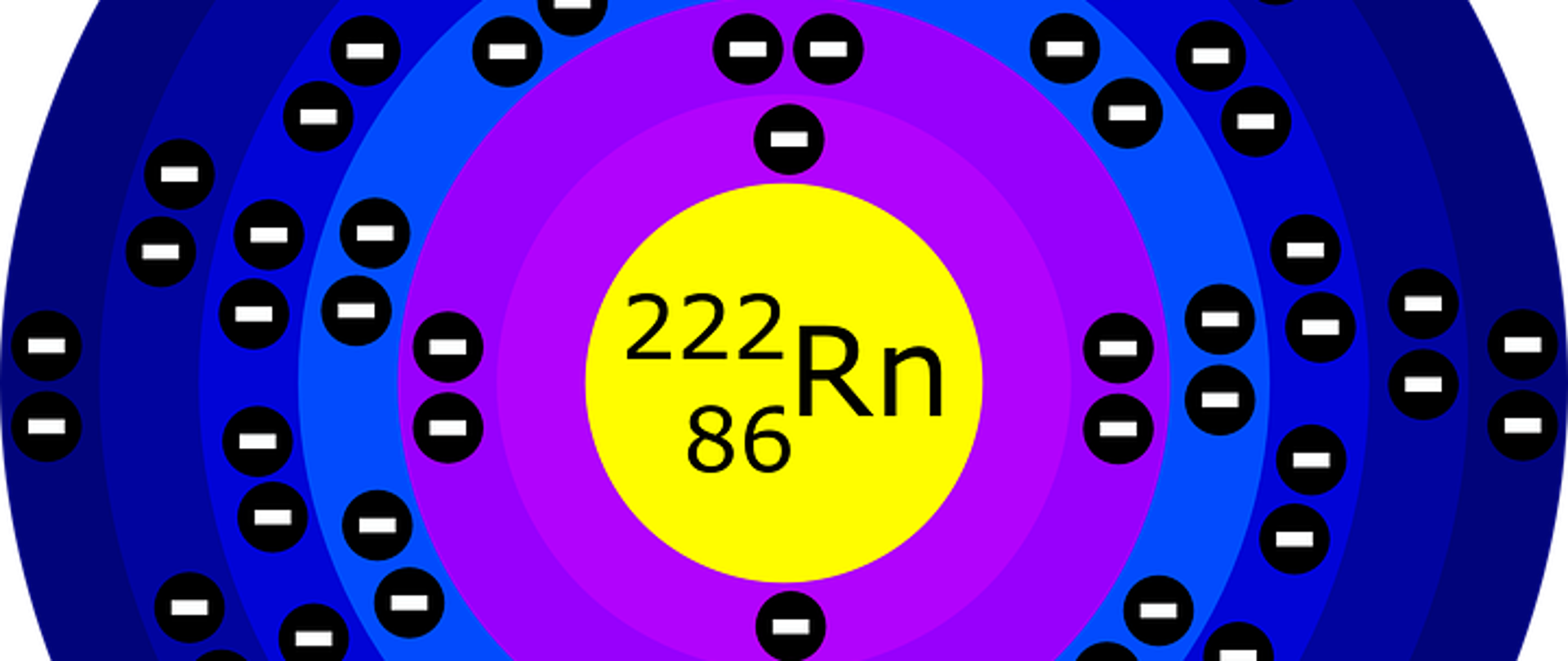 Radon pierwiastek chemiczny z grupy gazów szlachetnych w układzie okresowym