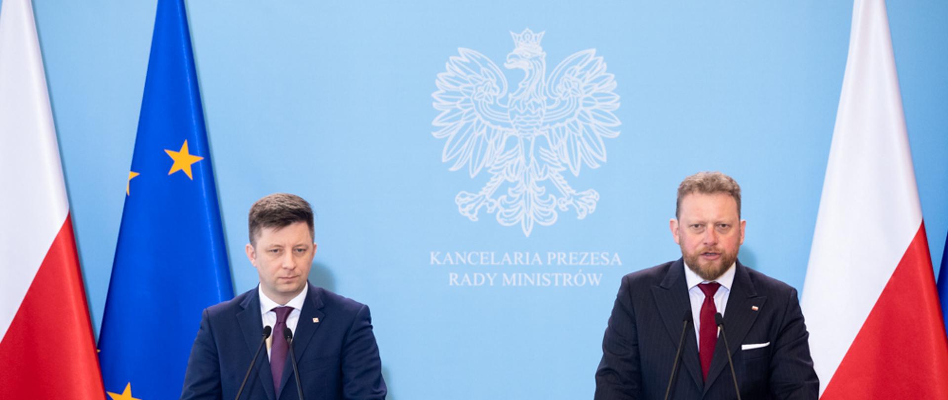 Michał Dworczyk i Łukasz Szumowski. 