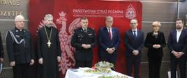 Spotkanie opłatkowe w Komendzie Powiatowej PSP w Bielsku Podlaskim