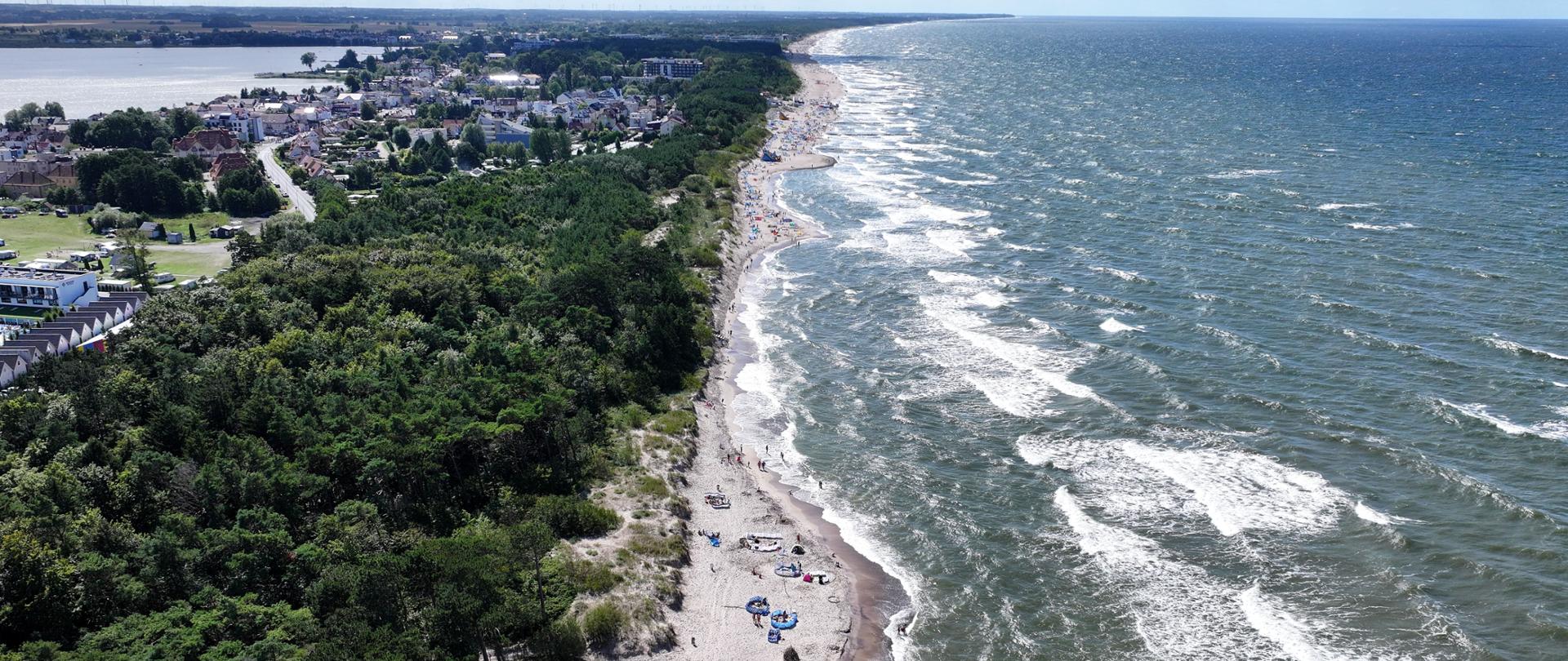 Zdjęcie krajobrazowe Unieście. Fot: Urząd Morski Szczecin.