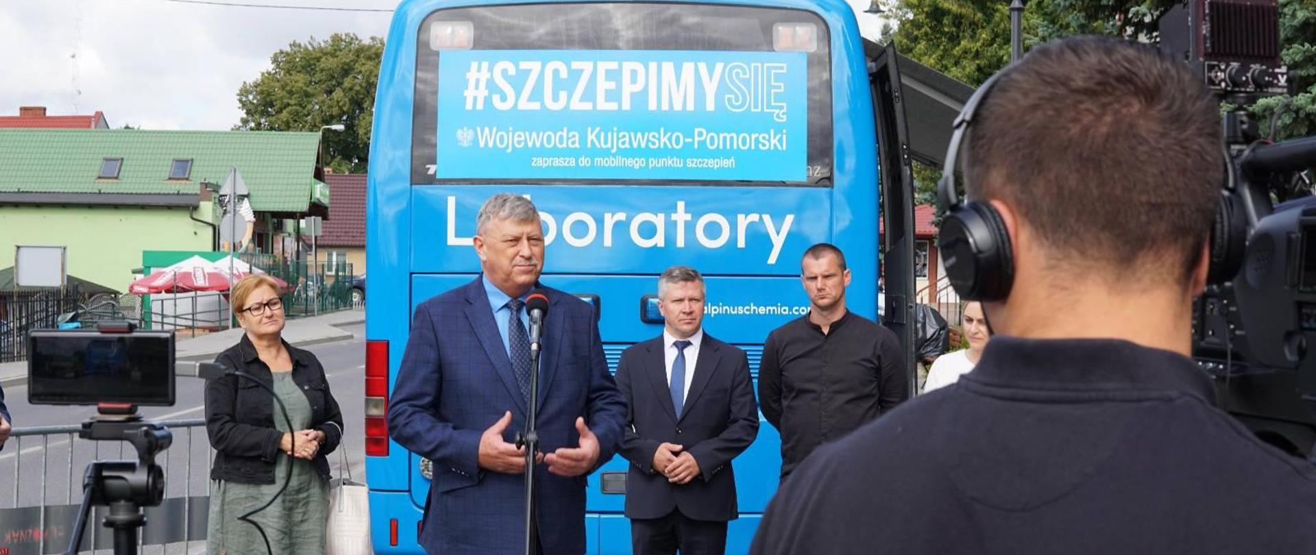 Wicewojewoda, wójt gminy Cekcyn oraz przedstawiciele lokalnych instytucji 