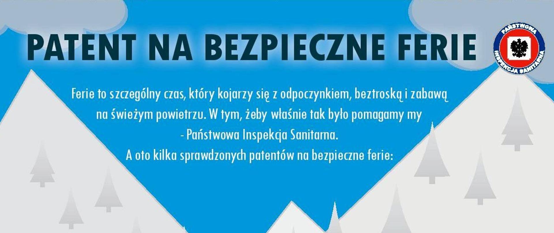 Akcja zimowa – Bezpieczne Ferie