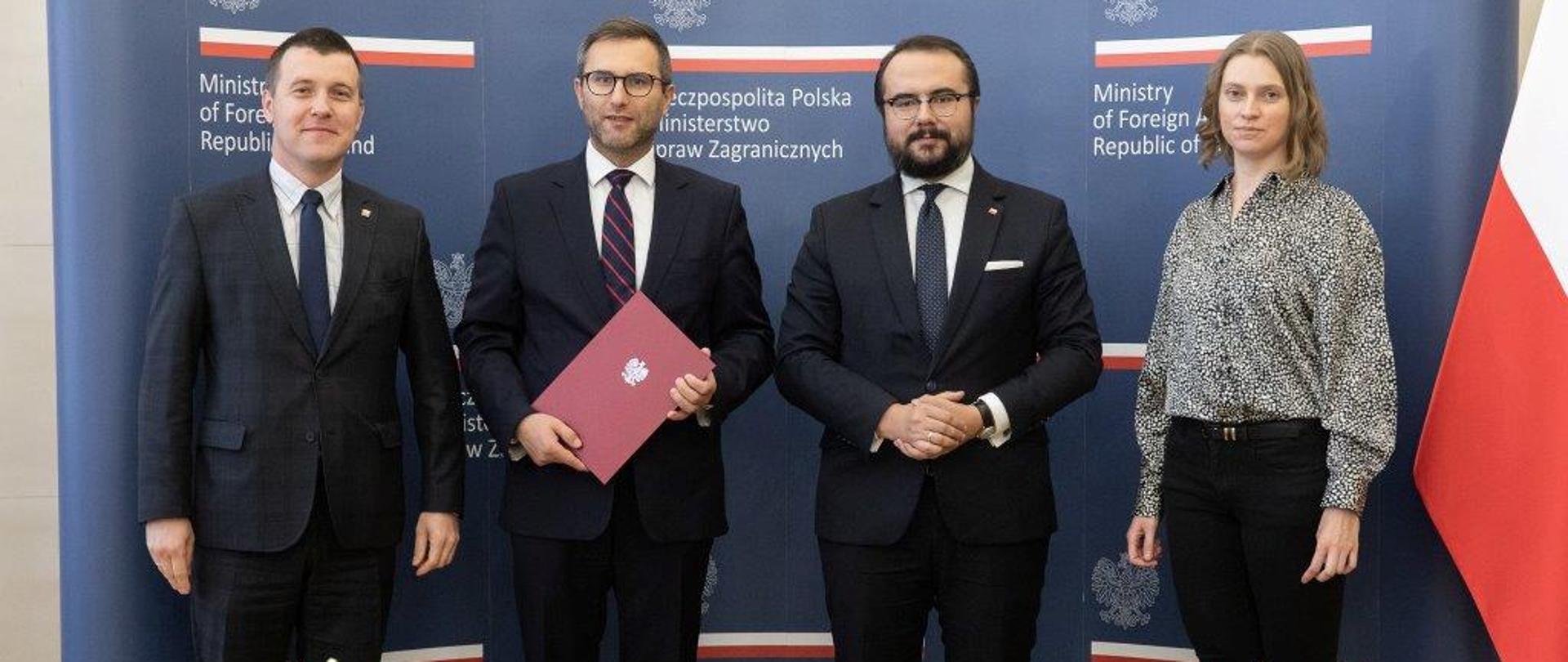 Nowe ramy współpracy Ministerstwa Spraw Zagranicznych i Rządowej Agencji Rezerw Strategicznych
