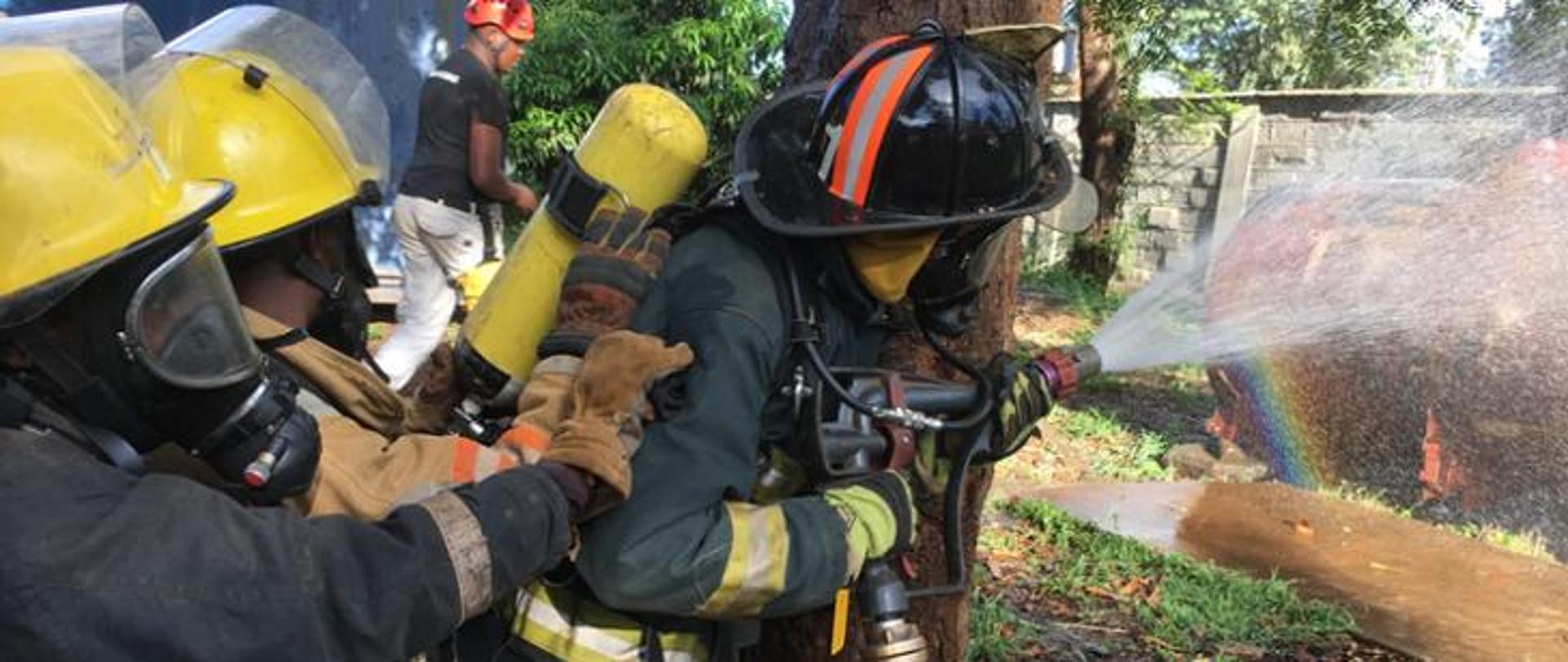 Capacity-building and addressing inequalities in development of fire brigade and disaster management systems in Kenya