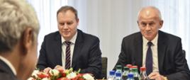 Spotkanie ministrów Tchórzewskiego i Dąbrowskiego z dyrektorem Birolem