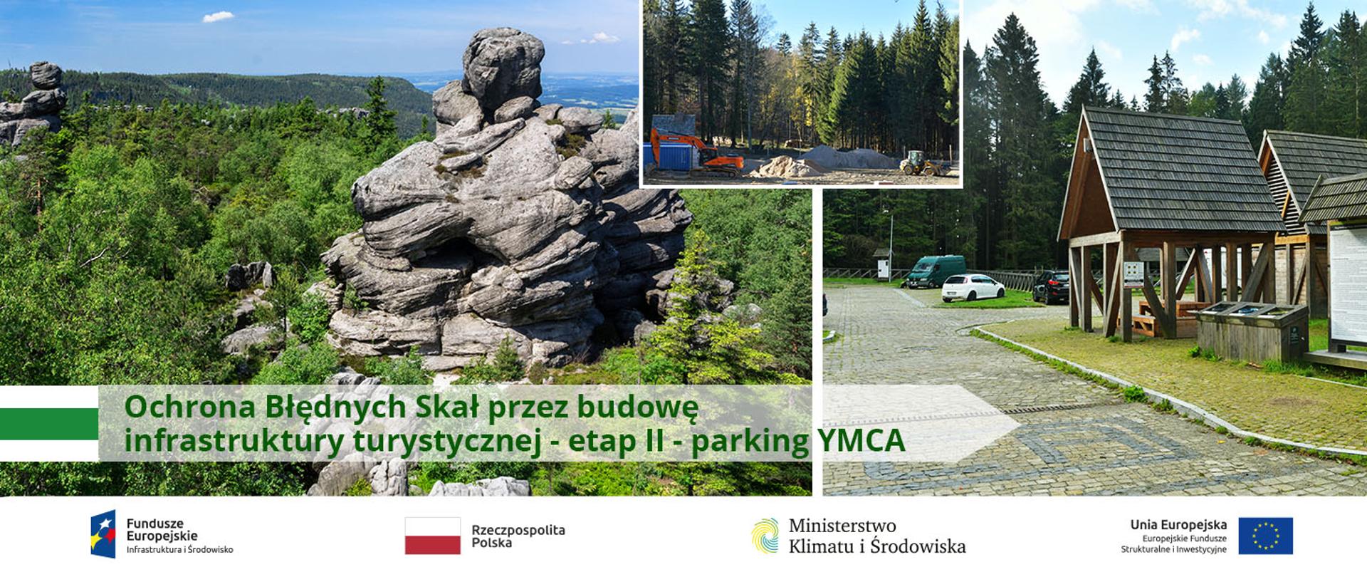 Ochrona Błędnych Skał przez budowę infrastruktury turystycznej - etap II - parking YMCA