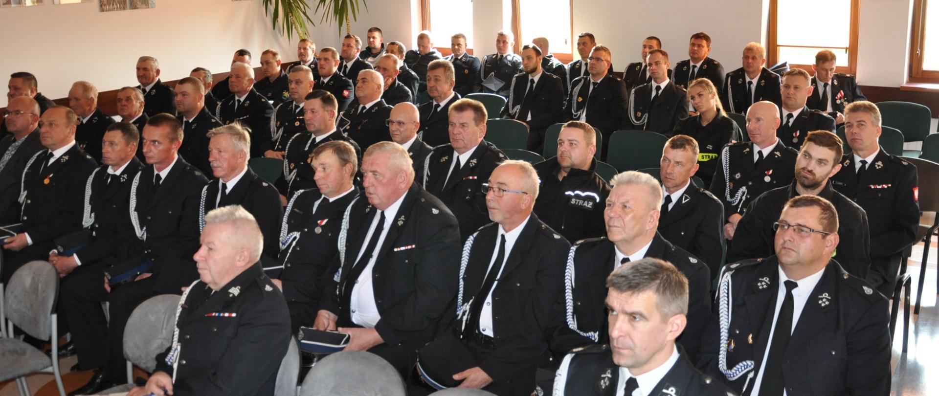 Spotkanie z druhami Ochotniczych Straży Pożarnych z terenu powiatu sokołowskiego