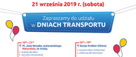 Dni Transportu w Krakowie - plakat