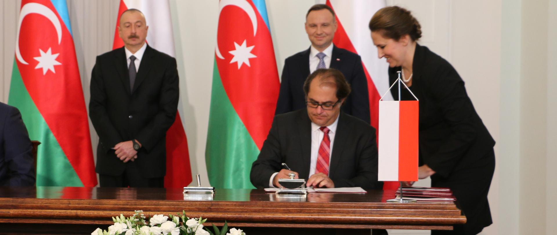 Podpisanie memorandum - Pałac Prezydencki, 27 czerwca 2017