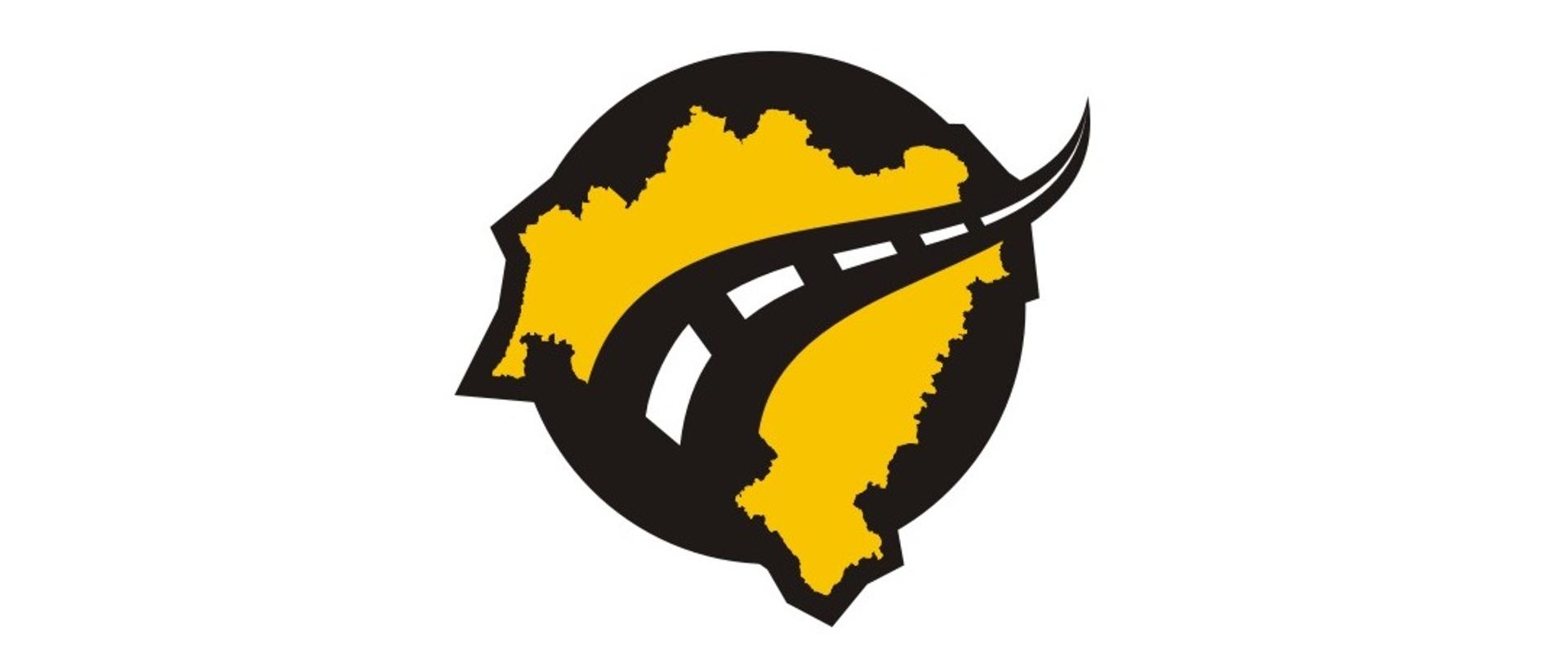 NA grafice widać logo Dolnośląskie Dni Bezpieczeństwa . Kontur Dolnego Śląska oraz droga