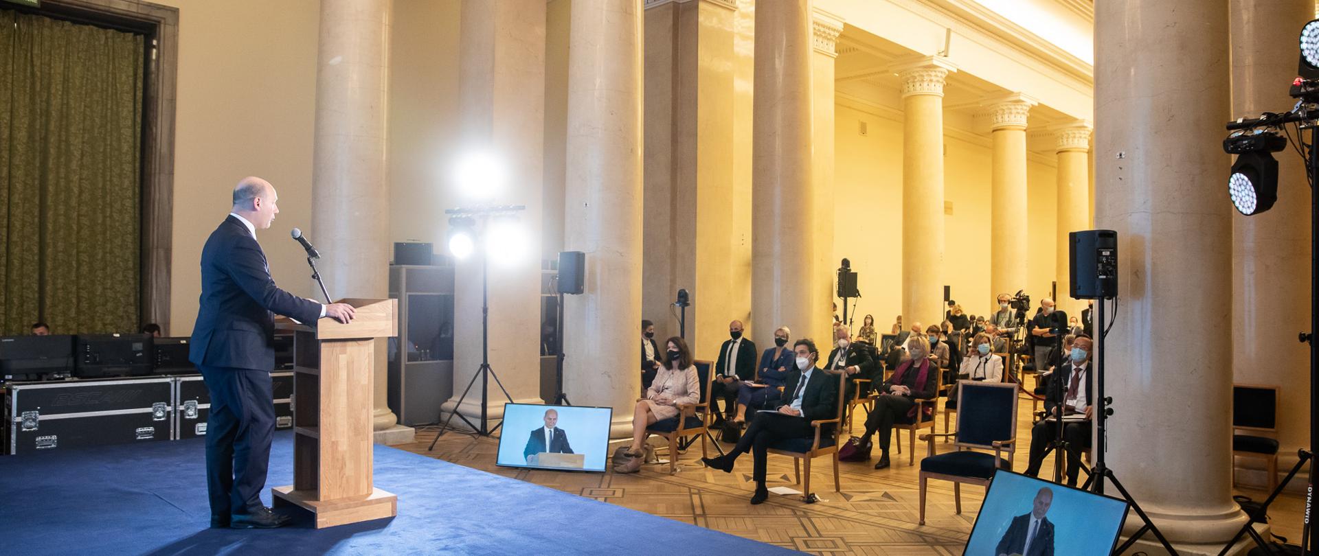 Deputy Minister Szymon Szynkowski vel Sęk opened OSCE ODIHR’s anniversary conference