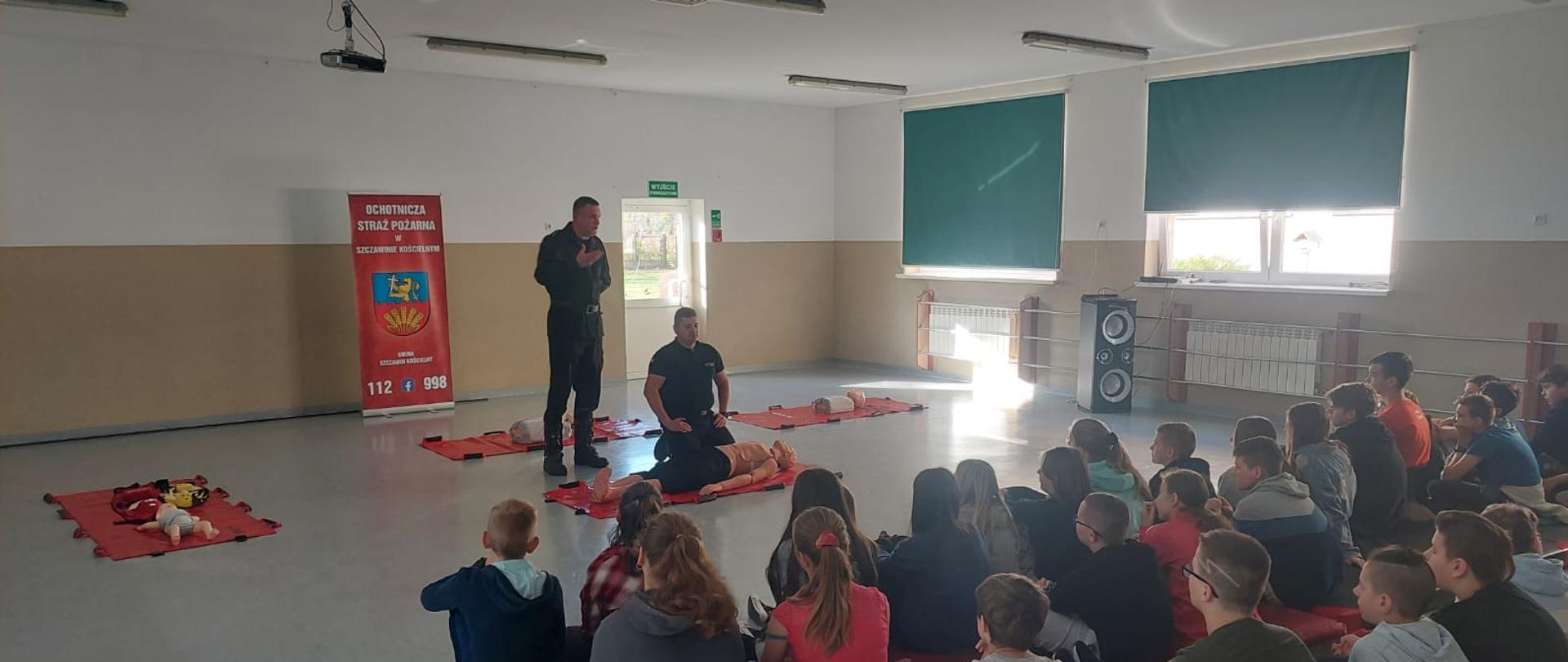 Kontynuacja akcji „Jesteś widoczny, jesteś bezpieczny” w Szkole Podstawowej w Szczawinie Kościelnym”.