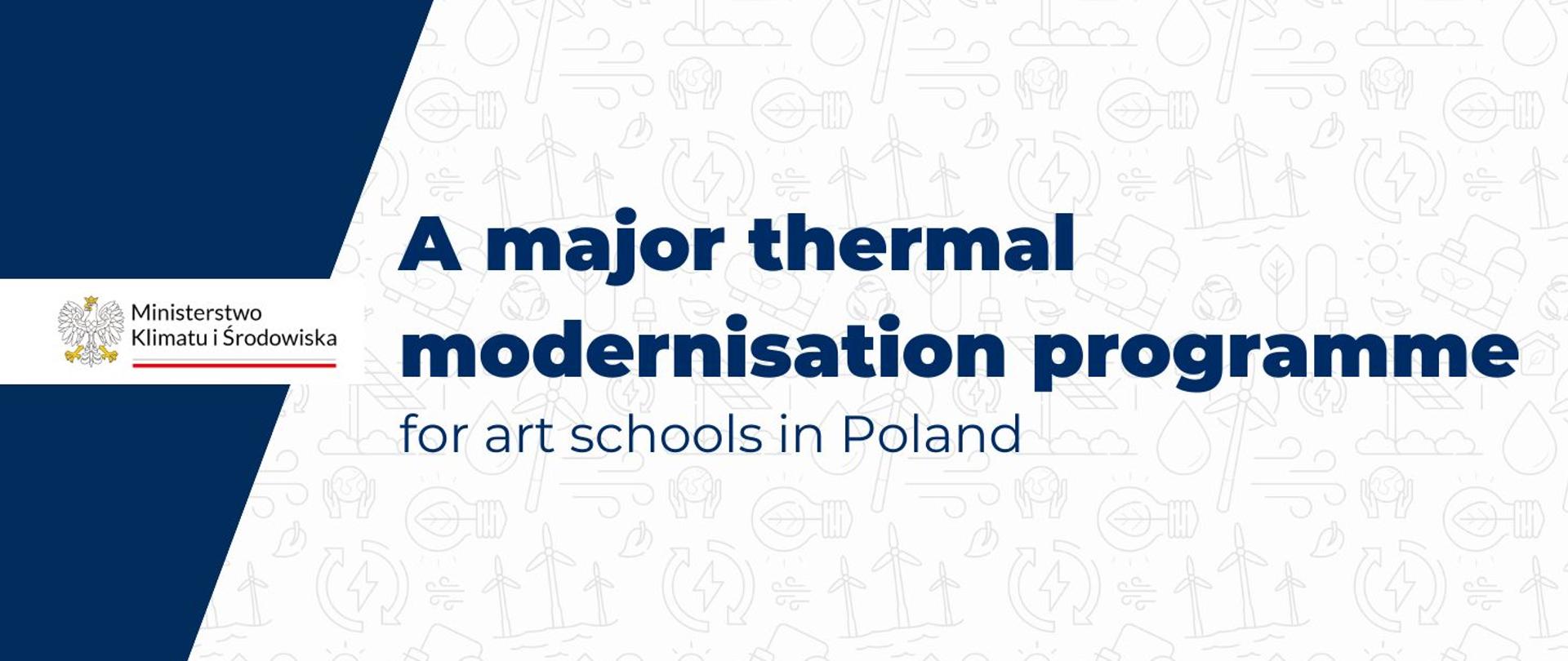 A major thermal modernisation programme for art schools in Poland