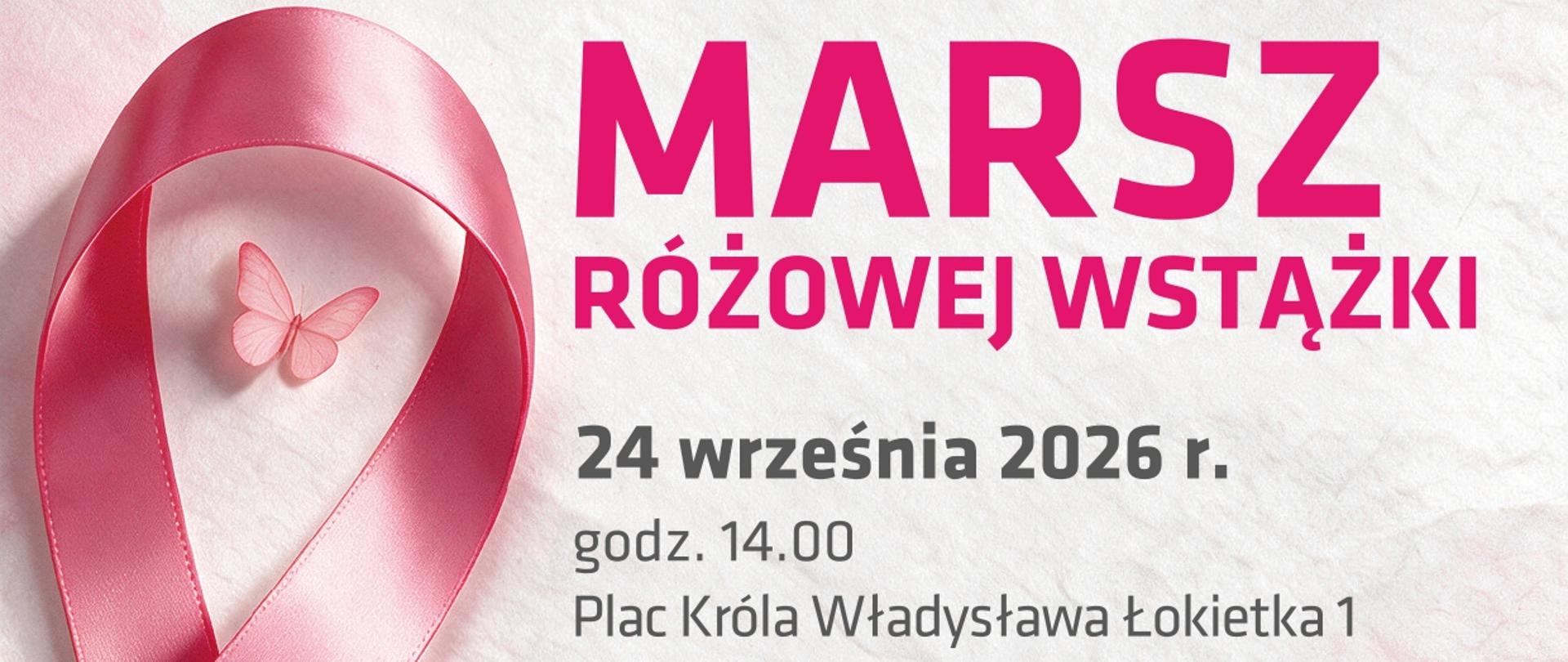 Marsz Różowej Wstążki 2026 