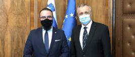 the visit of deputy minister Paweł Jabłoński to Slovenia 