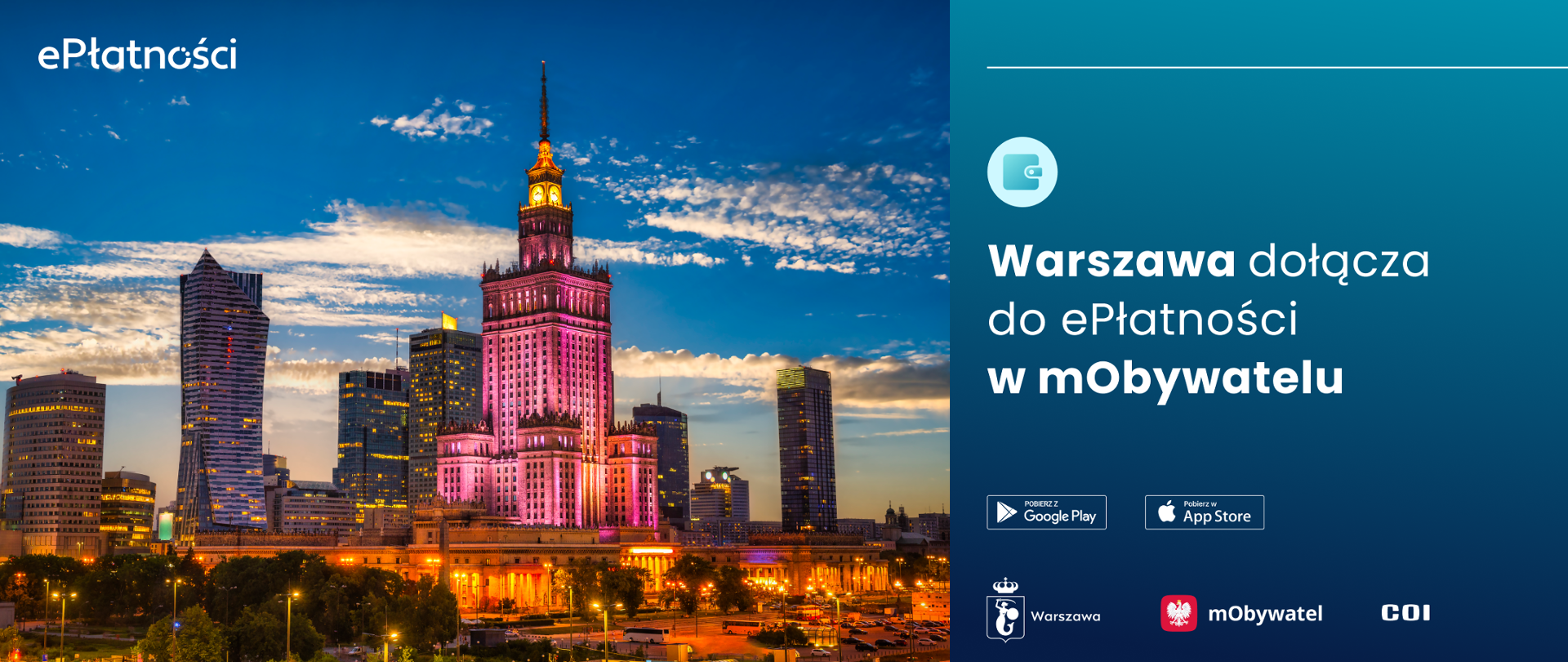 Warszawa dołącza do ePłatności w mObywatelu