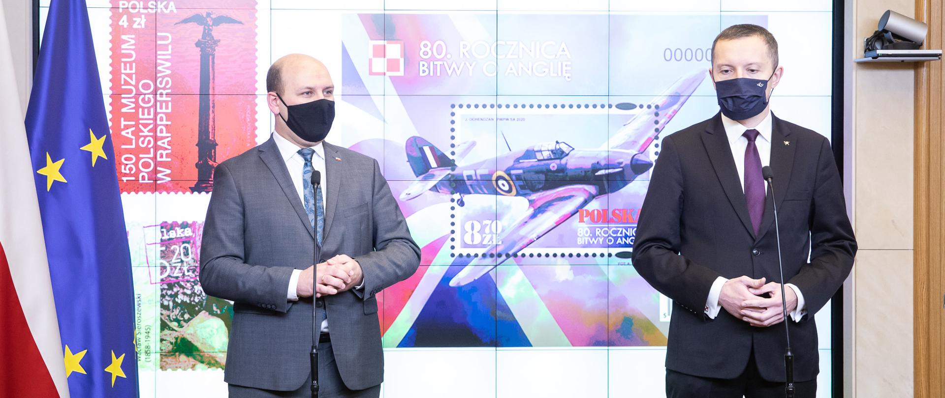 2021.02.12 Warszawa . Minister Szymon Szynkowski vel Sek . Podpisanie porozumienia o wspolpracy pomiedzy MSZ a Poczta Polska .Fot. Tymon Markowski / MSZ