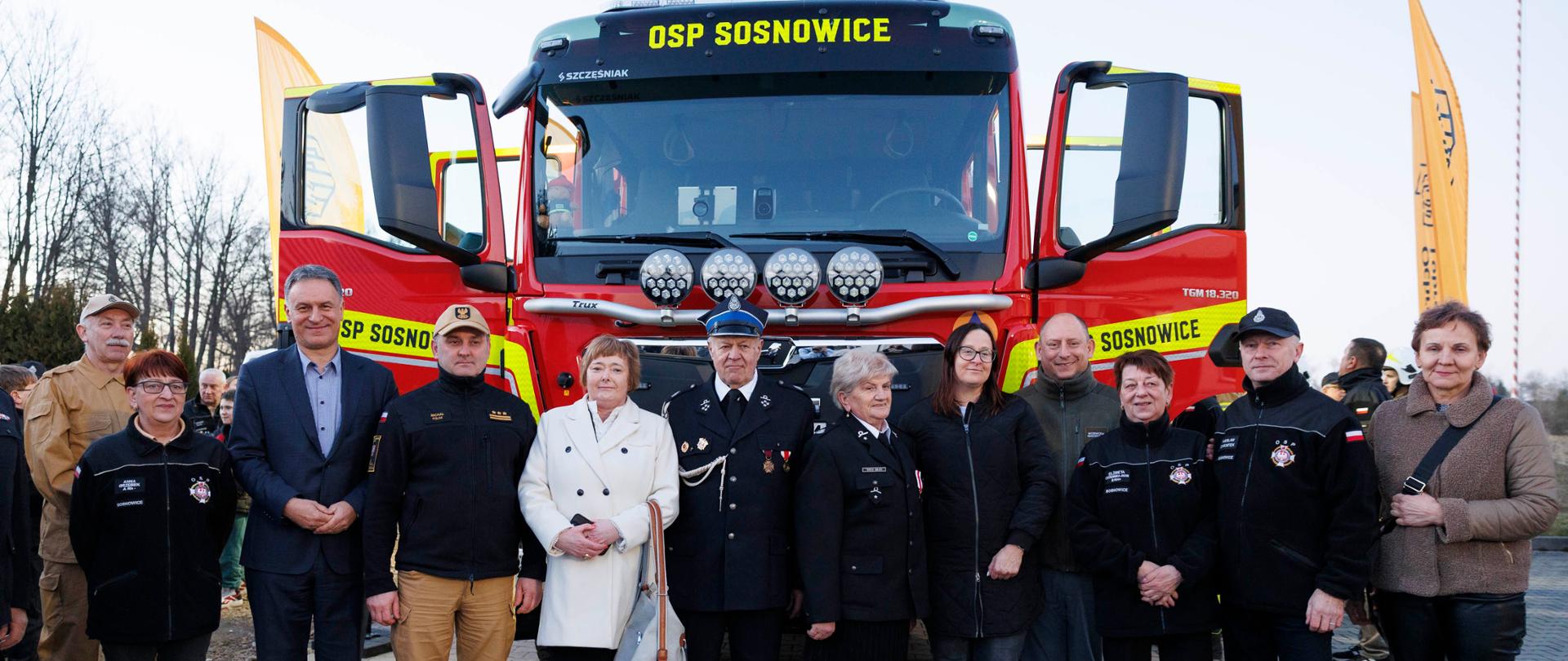 OSP_Sosnowice_i_przekazanie_nowego_samochodu_pożarniczego