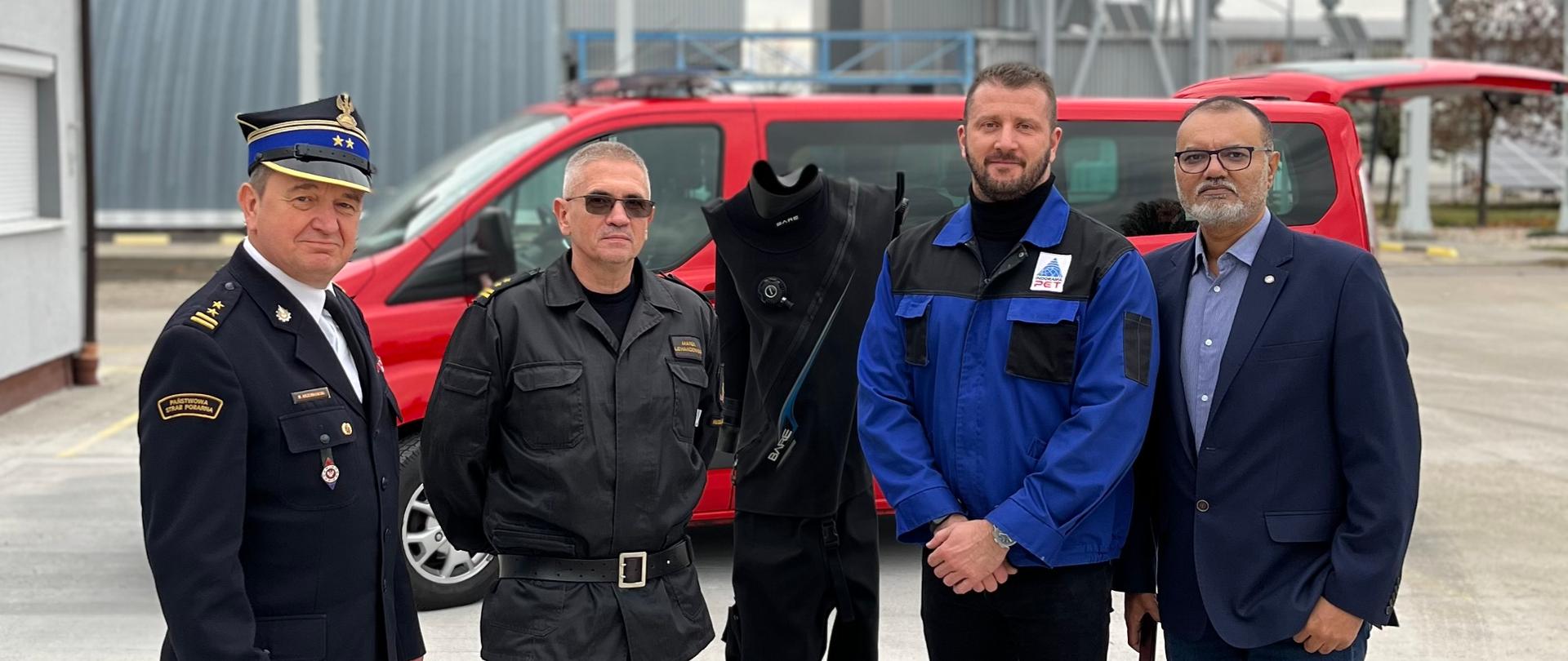 Indorama Ventures Poland przekazała nowy sprzęt dla JRG 1