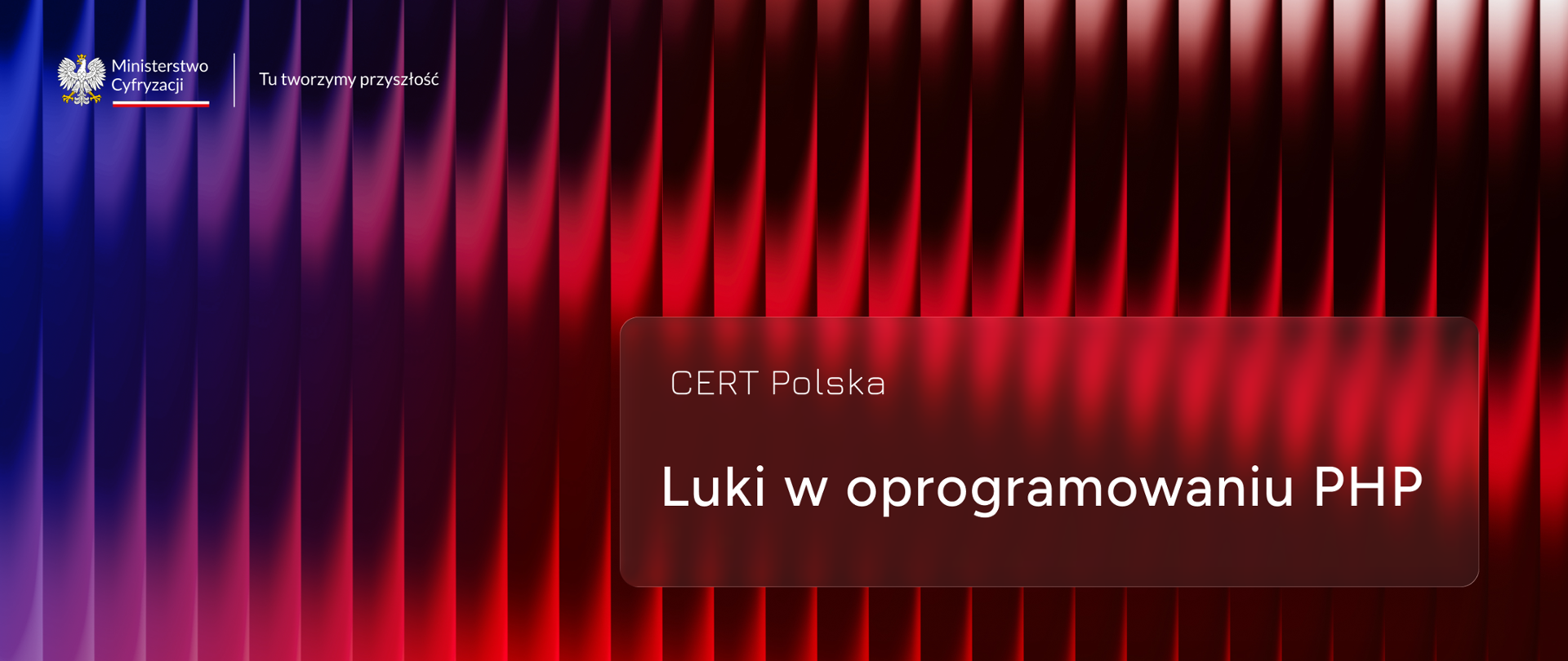 Ważny komunikat - luki w oprogramowaniu PHP