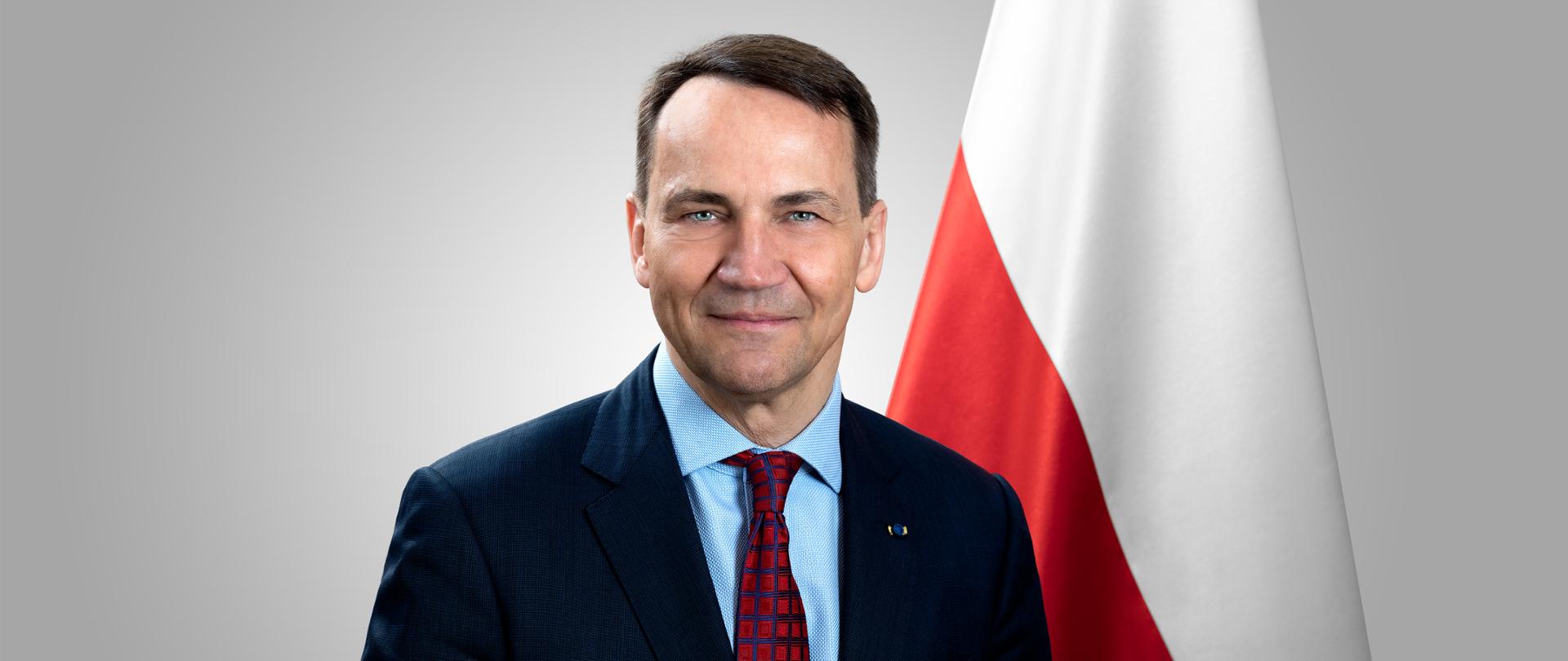 Minister of Foreign Affairs of the Republic of Poland Radosław Sikorski
